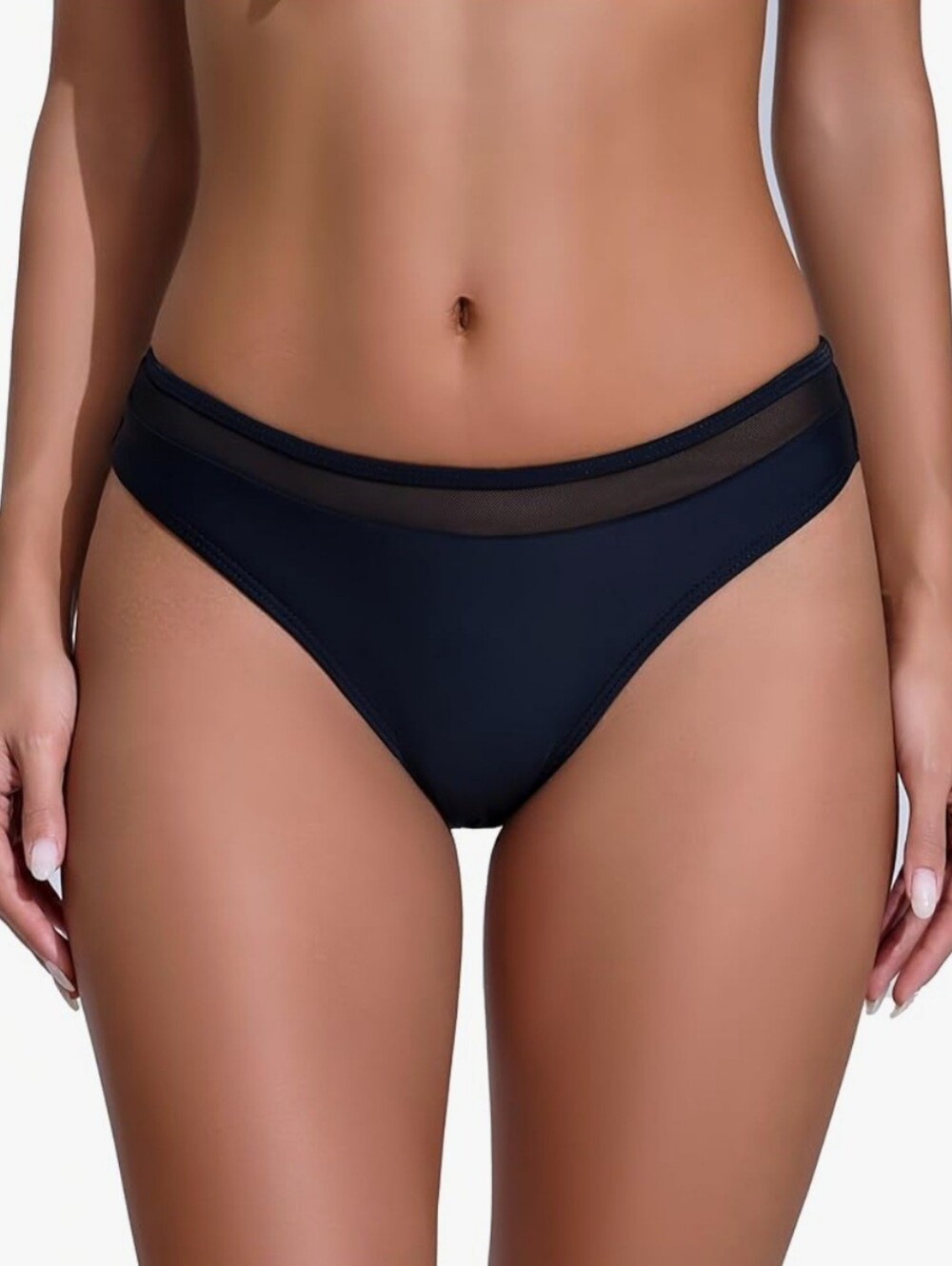 Sexy Women's Cheeky Low-Rise Bikini Bottoms for Swimwear - Picture 5 of 7